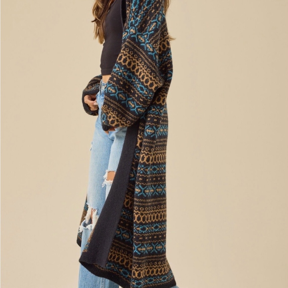 altar’d state Nina fair isle duster